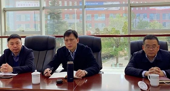 陈铭到尊龙凯时集团开展“助企开门红”活动